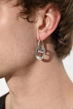 MM6 Maison Margiela Asymmetrical earrings