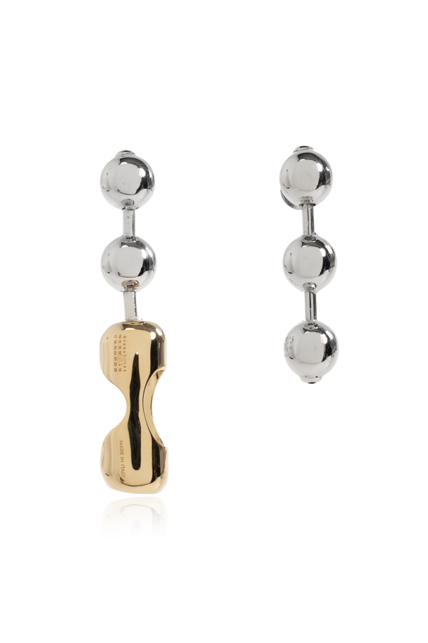 Asymmetric earrings od MM6 Maison Margiela
