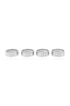 MM6 Maison Margiela Set of four rings