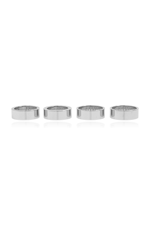 MM6 Maison Margiela Set of four rings