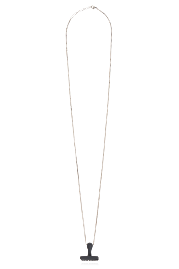 MM6 Maison Margiela Stamped Necklace