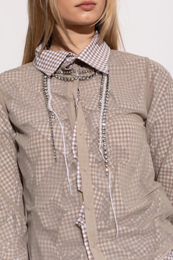 MM6 Maison Margiela Necklace with Applications