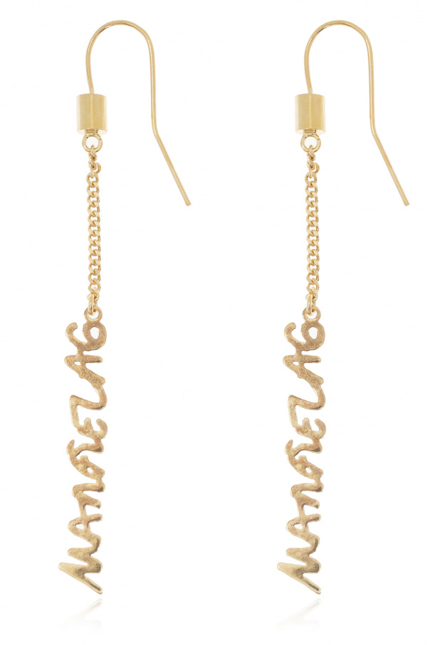 Boots / wellies MM6 MAISON MARGIELA DROP EARRINGS WITH LOGO