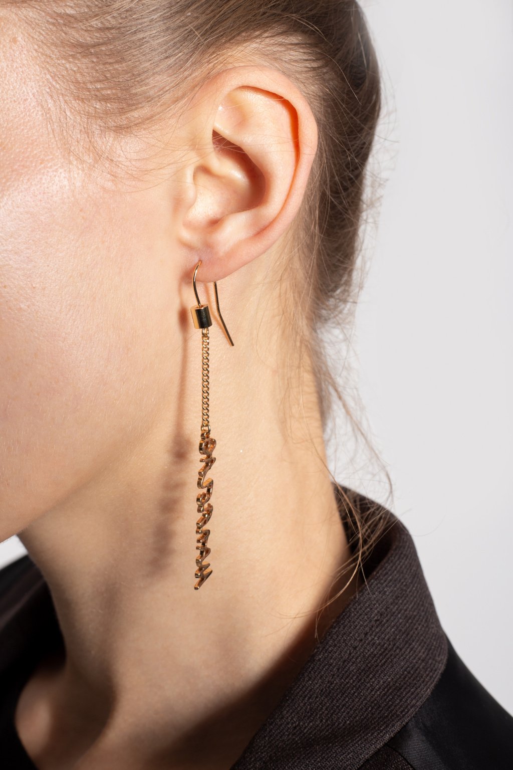 MM6 Maison Margiela Drop earrings with logo