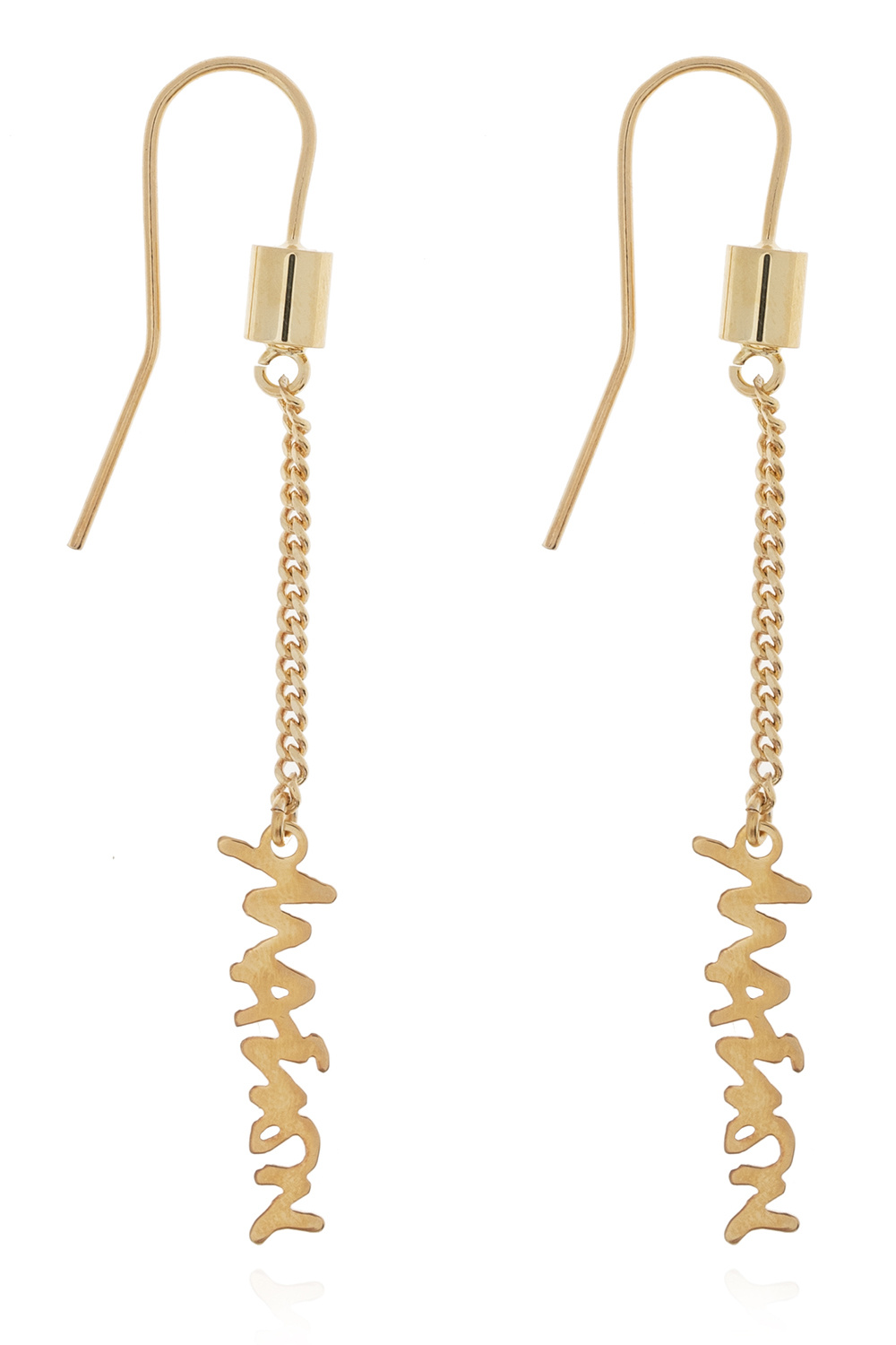 MM6 Maison Margiela Drop earrings with logo