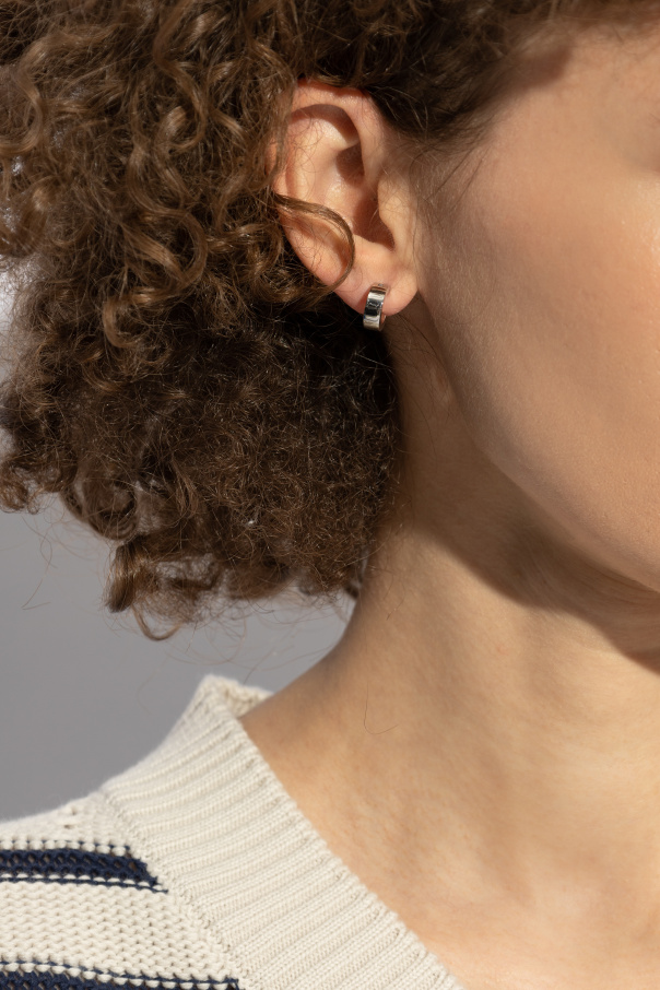 MM6 Maison Margiela Earrings with engraved logo