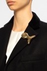 Marni GOLD Brass brooch