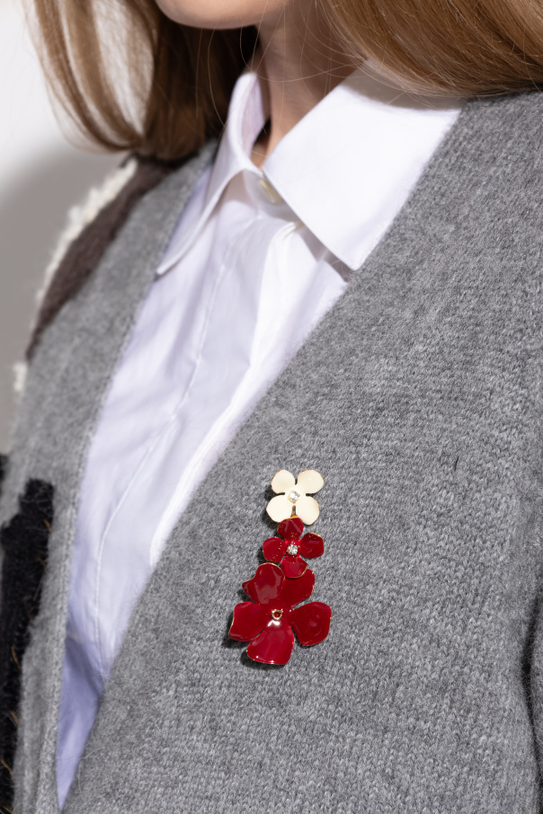 Marni Brooch with shimmering crystals
