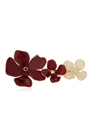 Broche con cristales brillantes