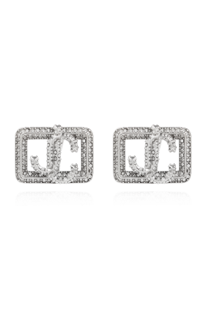 Earrings with logo