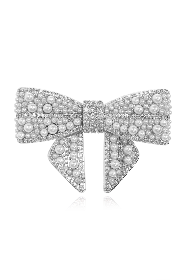 Self Portrait Hair clip with shimmering crystals