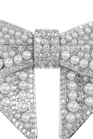 Self Portrait Hair clip with shimmering crystals
