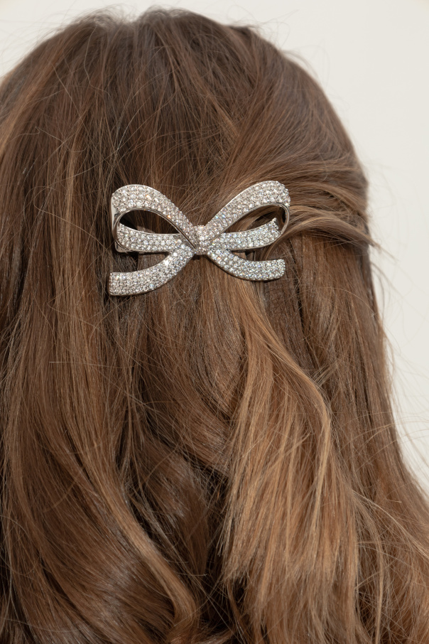 Self Portrait Hair clip with shimmering crystals