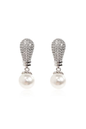 Pendientes con relucientes cristales