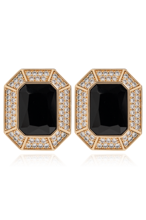 Pendientes con cristales brillantes