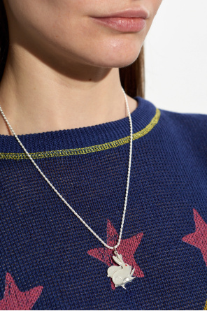 Silver necklace with pendants od CARNE BOLLENTE