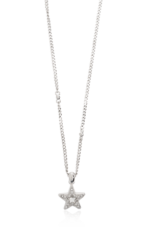 Brass necklace with pendant