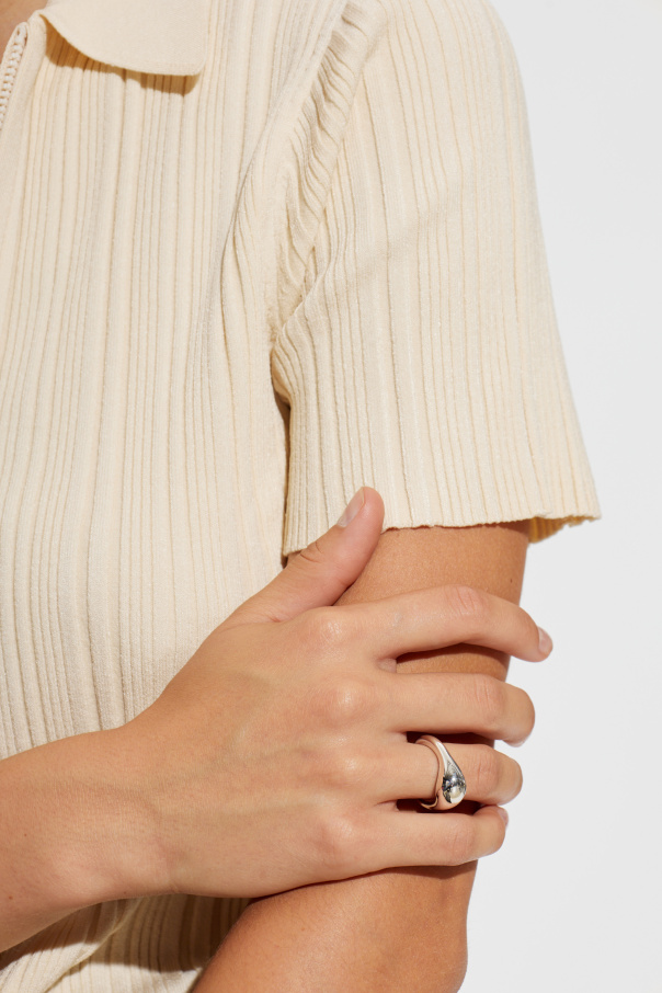 LIÉ STUDIO Silver ring "Hazel"