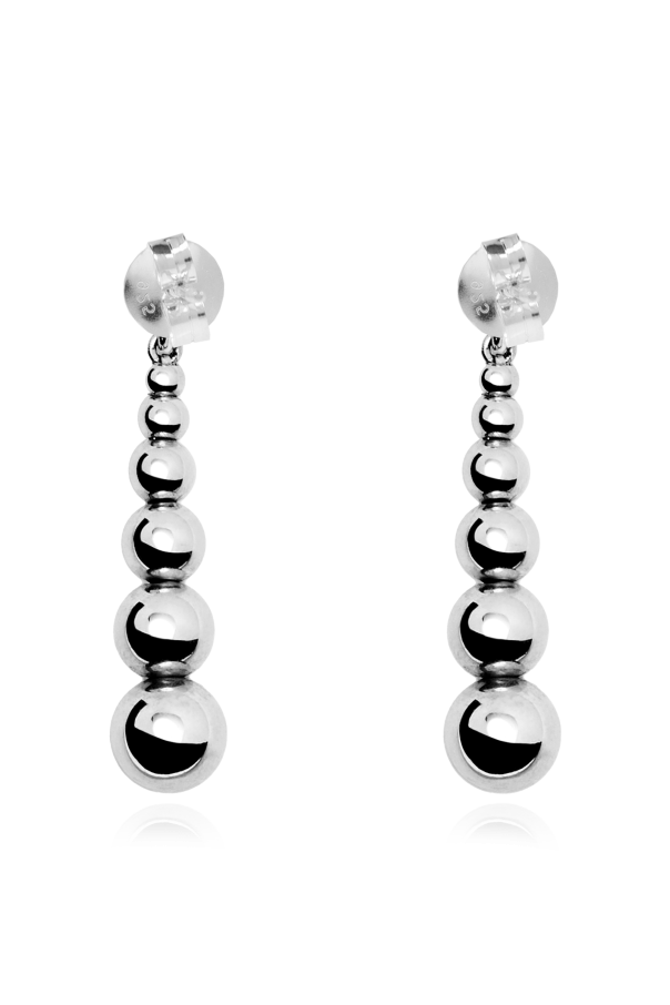 LIÉ STUDIO Silver earrings ‘The Rebecca’