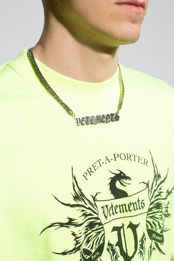 VETEMENTS Necklace with logo