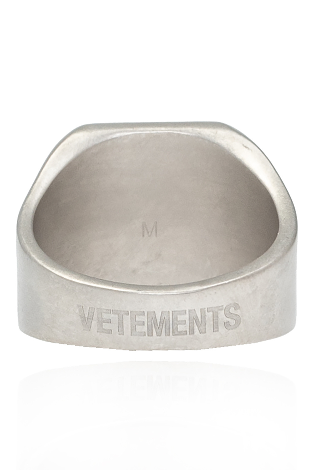 VETEMENTS Ring with logo