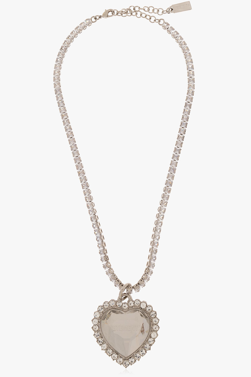 VETEMENTS Necklace with heart pendant