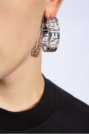 VETEMENTS Brass earrings
