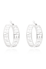 VETEMENTS SILVER Brass earrings