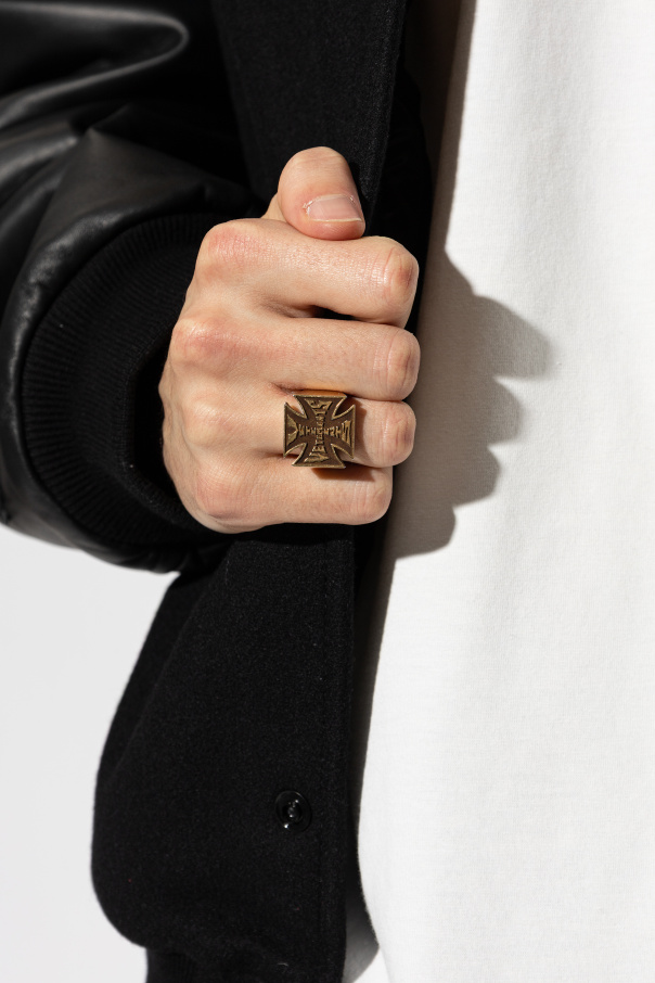 VETEMENTS Anillo con logotipo