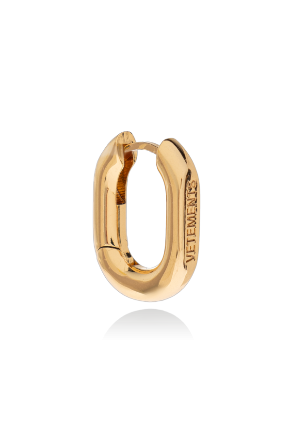 Brass earring od VETEMENTS