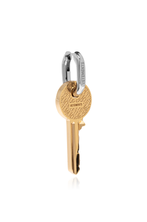 Pendiente de latón od VETEMENTS