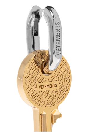 VETEMENTS Messing-Ohrring