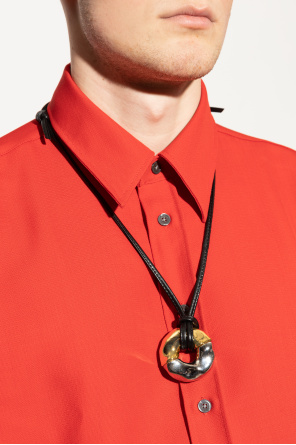 Ami Alexandre Mattiussi Necklace with brass pendant