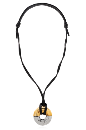 Ami Alexandre Mattiussi Necklace with brass pendant