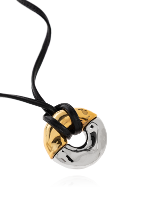 Ami Alexandre Mattiussi Necklace with brass pendant