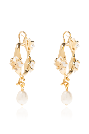 Ami Alexandre Mattiussi Pearl-embellished earrings
