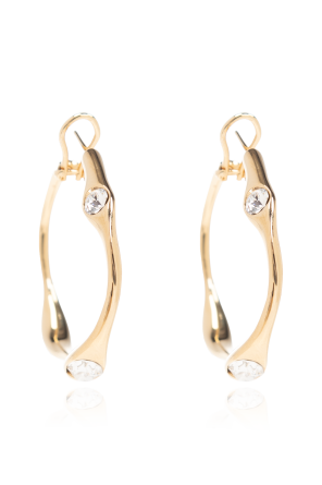 Crystal-embellished earrings od Ami Alexandre Mattiussi
