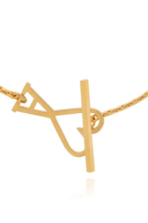 Ami Alexandre Mattiussi Bracelet with logo-shaped pendant