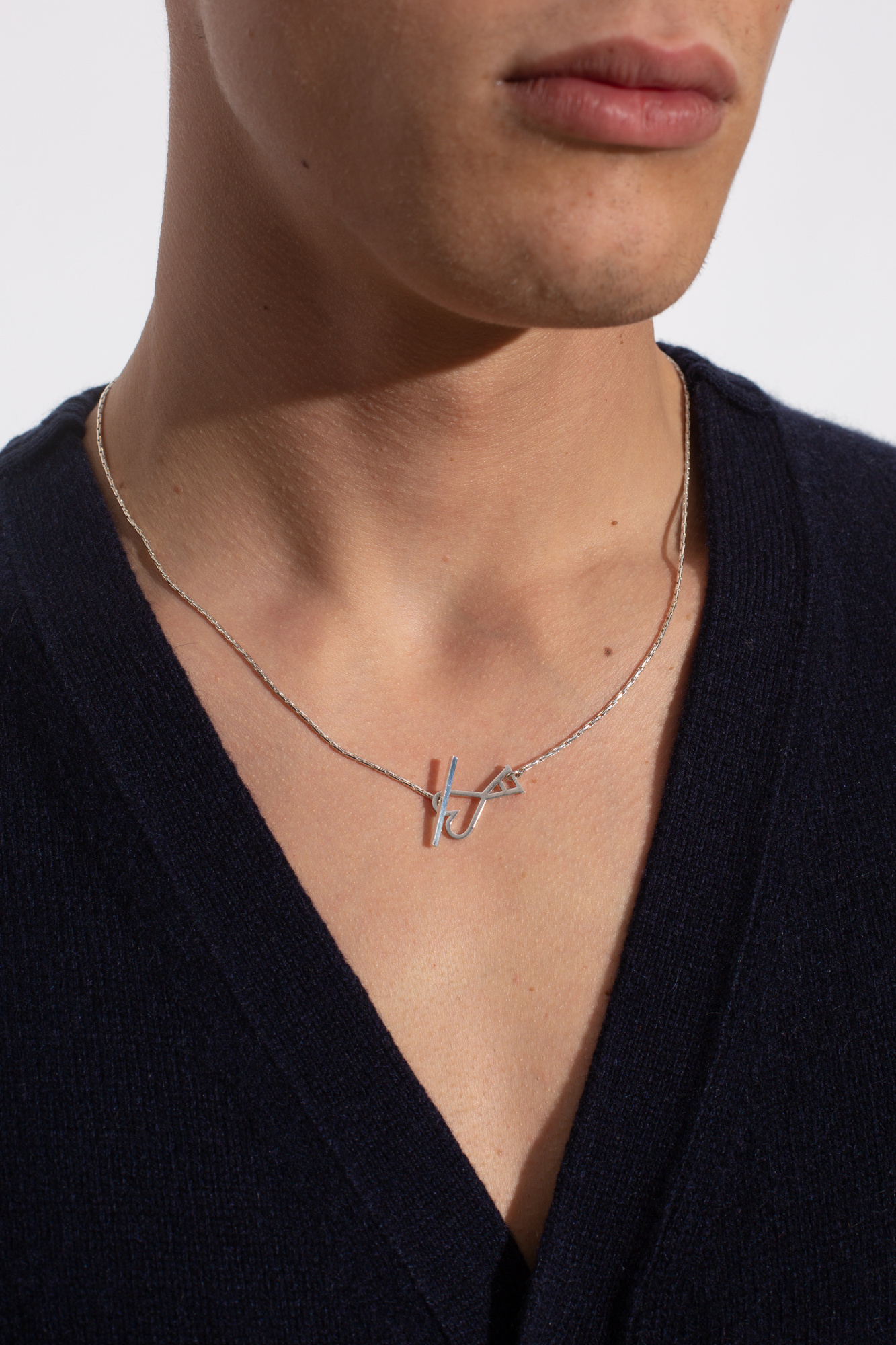 Ami Alexandre Mattiussi Logo Necklace