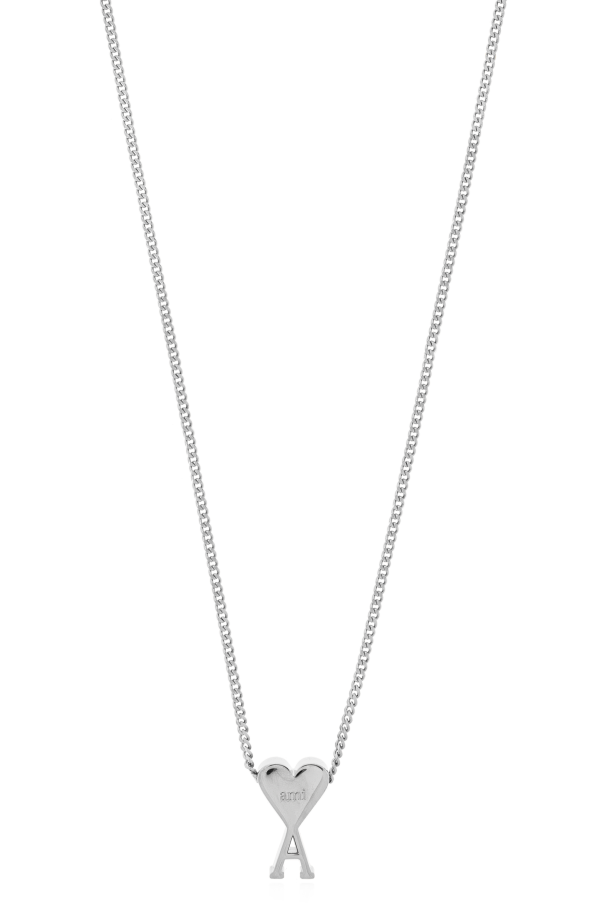 Ami Alexandre Mattiussi Necklace with logo pendant