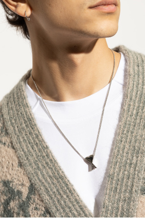 Ami Alexandre Mattiussi Necklace with logo pendant