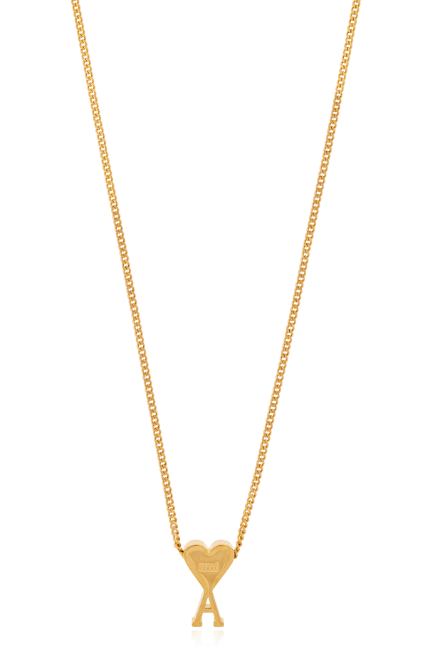 Ami Alexandre Mattiussi Necklace with logo pendant