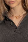 Ami Alexandre Mattiussi GOLD Necklace with logo pendant