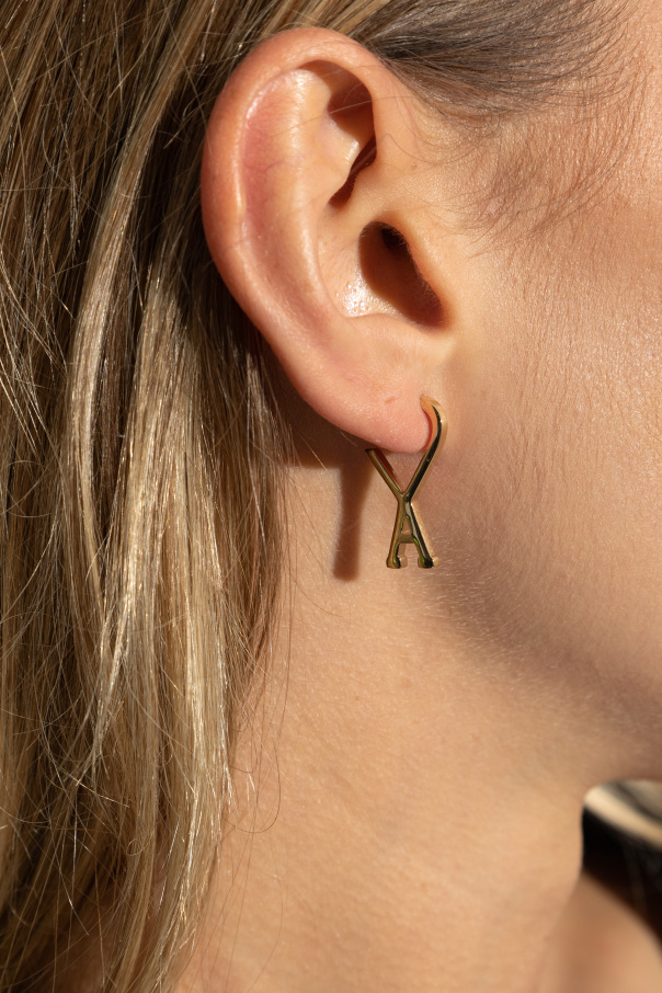 Ami Alexandre Mattiussi Brass earrings