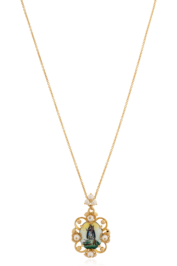 Necklace with a religious motif od Dolce & Gabbana