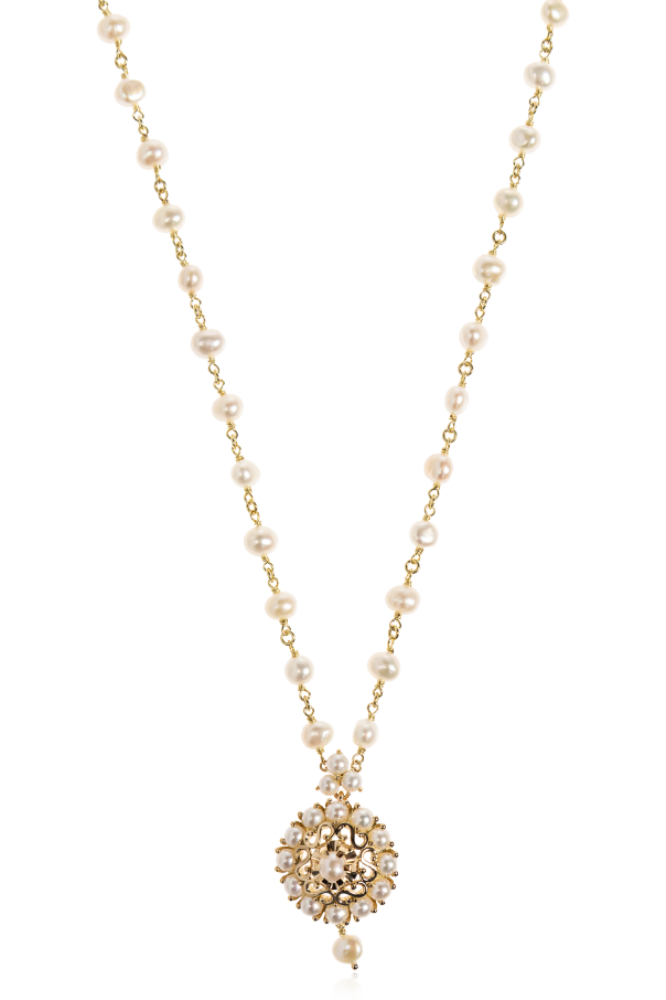 Gold necklace with pearls od Dolce & Gabbana