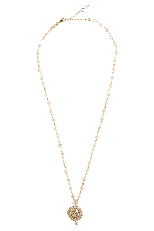 Dolce & Gabbana Gold necklace with pearls