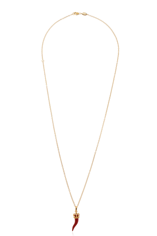 Dolce & Gabbana Collar de oro "Good Luck"