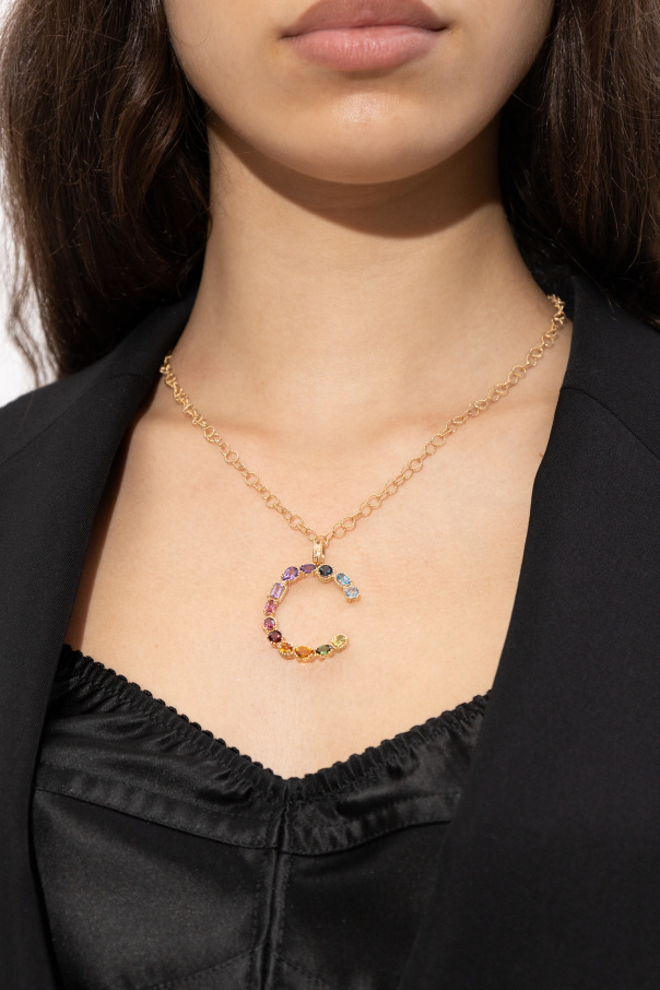 Dolce & Gabbana Goldener Anhänger in Form des Buchstabens "C"