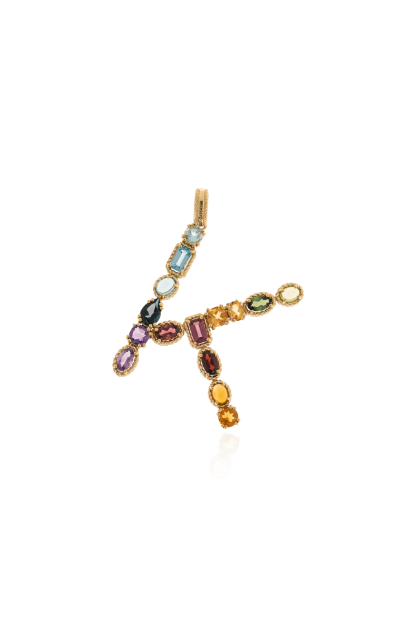 Pendant in the shape of the letter 'K' od Dolce & Gabbana